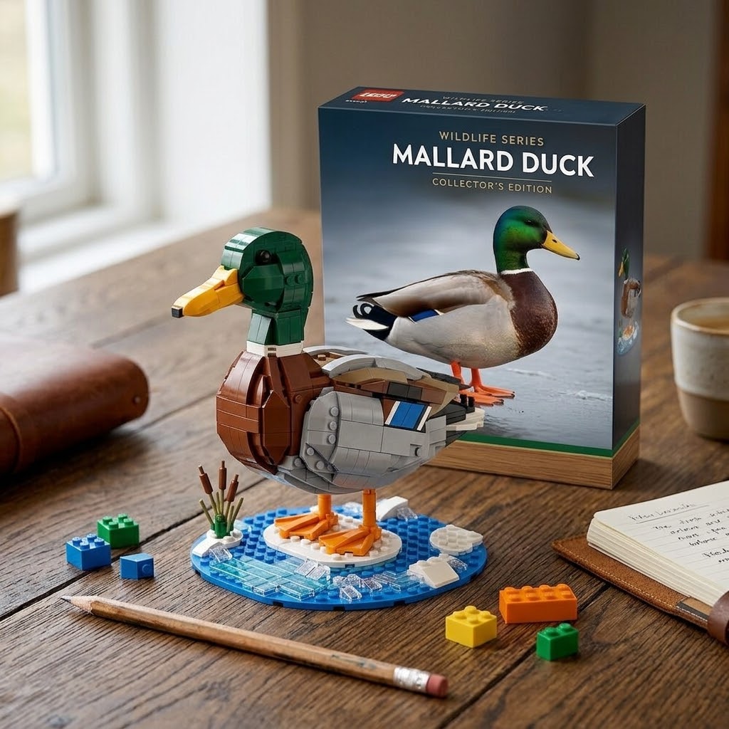 LEGO Mallard Duck Collector's Edition Building Set - Detail View
