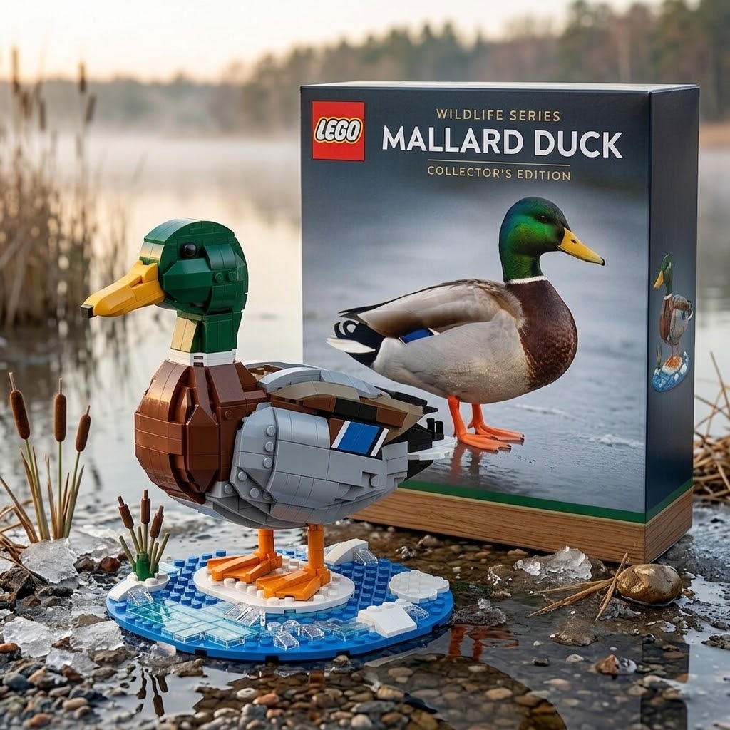 LEGO Mallard Duck Collector's Edition Building Set - Front View