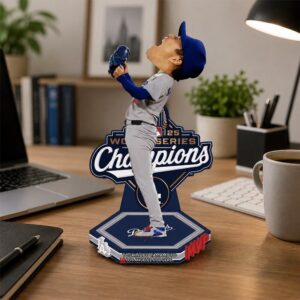 Yoshinobu Yamamoto World Champions MVP Bobblehead Figure 2026
