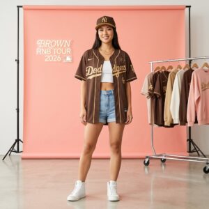 ALL MLB TEAM x Brown The RNB Tour 2026 Baseball Jersey