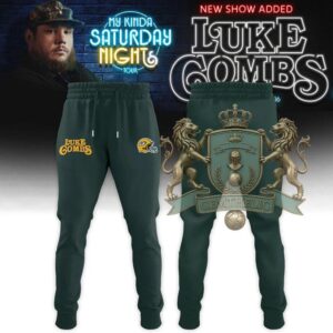 Luke Combs Green Bay Packers My Kinda Saturday Night Tour T-Shirt