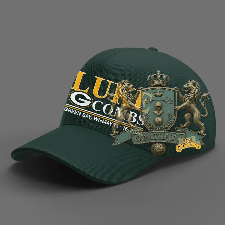 Luke Combs Green Bay Packers My Kinda Saturday Night Tour T-Shirt - Detail View
