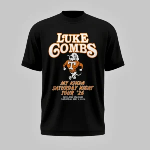 Luke Combs My Kinda Saturday Night Tour 2026 T-Shirt