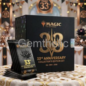 Magic The Gathering 33rd Anniversary Trading Cards