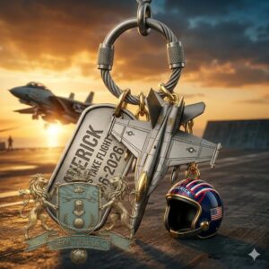 Top Gun 40th Anniversary Maverick Take Flight Keychain