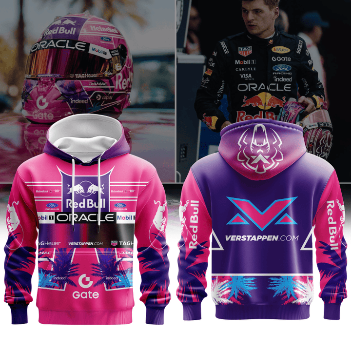 Max Verstappen Red Bull Racing Hoodie - Detail View