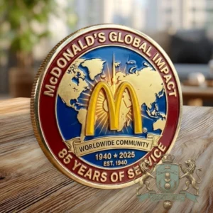 McDonald’s 85 Years of Service Commemorative Coin