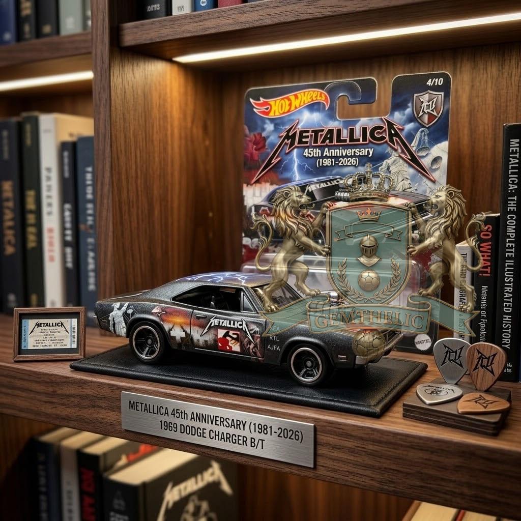 Metallica 45th Anniversary Hot Wheels - Detail View