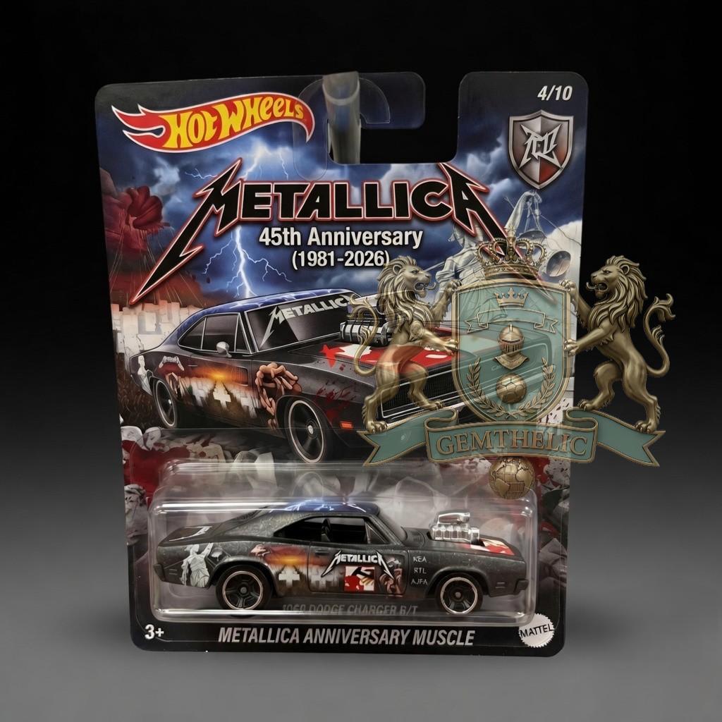 Metallica 45th Anniversary Hot Wheels - Front View