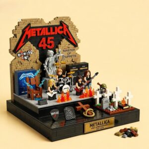 Metallica 45th Anniversary 1981-2026 LEGO Set