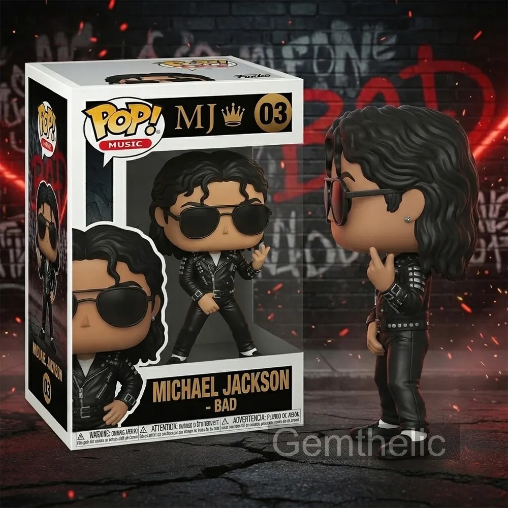 Michael Jackson Bad Funko Pop! Figure - Detail View