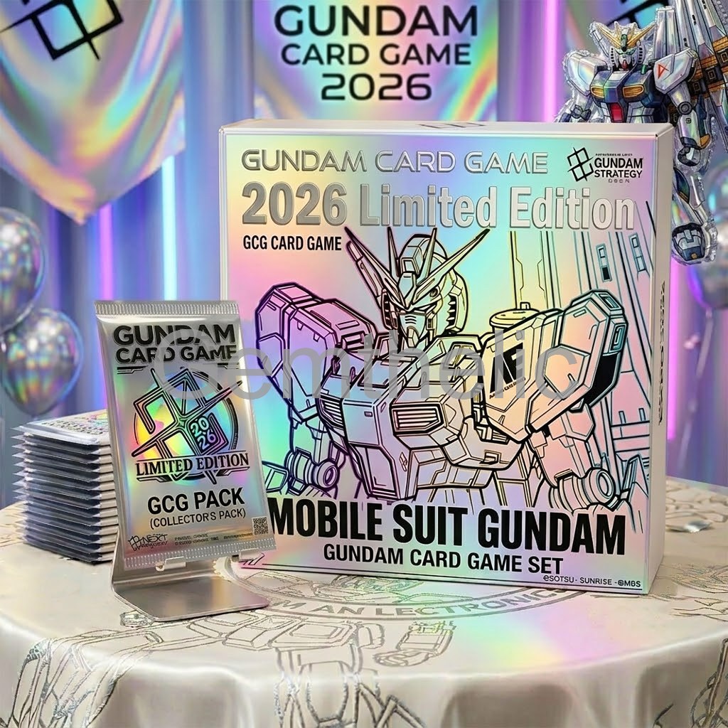 Mobile Suit Gundam 2026 Trading Cards - Front View