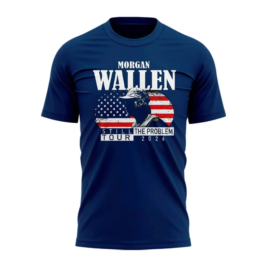Morgan Wallen Still The Problem Tour 2026 T-Shirt - Detail View