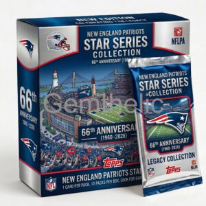 New England Patriots 66th Anniversary Trading Cards