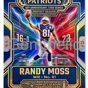New England Patriots 66th Anniversary Trading Cards