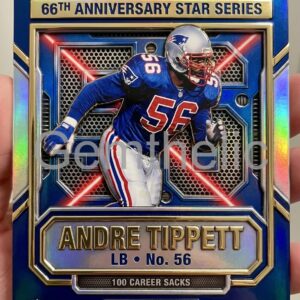 New England Patriots 66th Anniversary Trading Cards