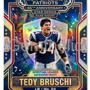 New England Patriots 66th Anniversary Trading Cards