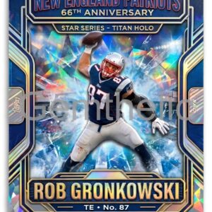 New England Patriots 66th Anniversary Trading Cards