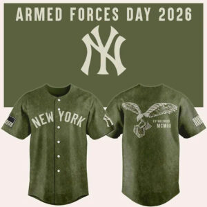 New York Yankees Armed Forces Day 2026 Baseball Jersey