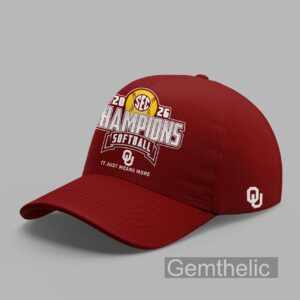 Oklahoma Sooners Softball Back-To-Back 2026 SEC Regular Season Champions Sweatshirt