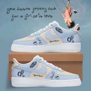 Olivia Rodrigo Sour Album Custom Sneakers