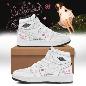 Olivia Rodrigo The Unraveled Tour Custom Name High-Top Sneakers