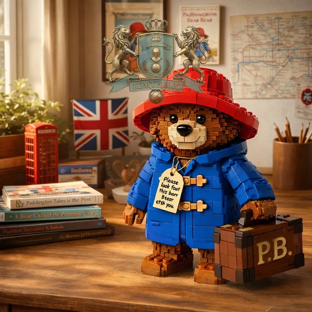 Paddington Bear Building Bricks Set