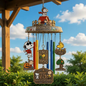 Peanuts 75th Anniversary Wind Chime