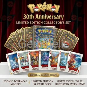 Pokémon 30th Anniversary Playing Cards