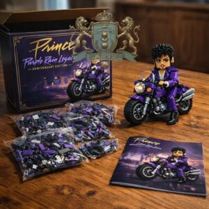 Prince Purple Rain Anniversary Building Bricks Set