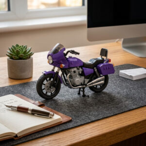 Prince Purple Rain Motorcycle Custom 42nd Anniversary Building Block