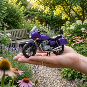 Prince Purple Rain Motorcycle Custom 42nd Anniversary Building Block