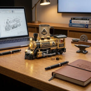 Purdue Boilermakers 139th Anniversary Building Blocks Train Set