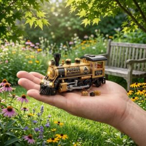 Purdue Boilermakers 139th Anniversary Building Blocks Train Set