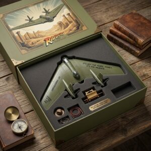 Raiders of the Lost Ark 45th Anniversary Model Airplane Garden Stake