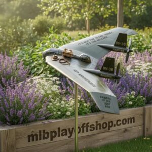Raiders of the Lost Ark 45th Anniversary Model Airplane Garden Stake