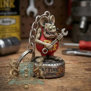 Rat Fink Kustom Kulture Keychain