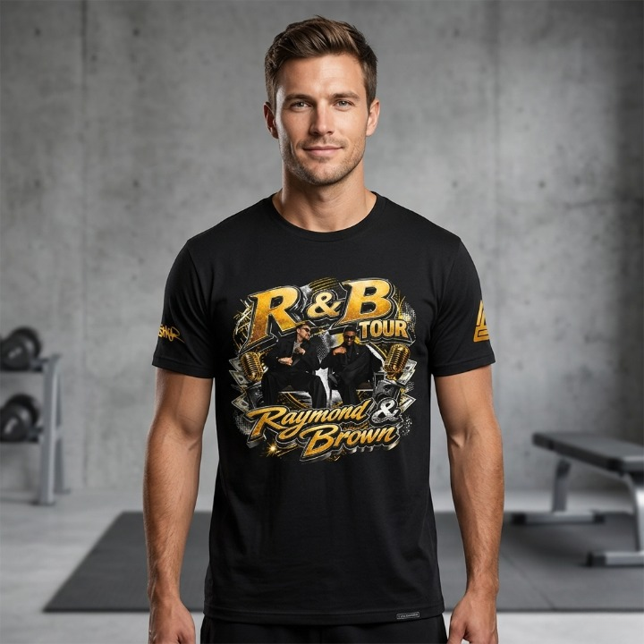 Raymond & Brown Tour T-Shirt - Detail View
