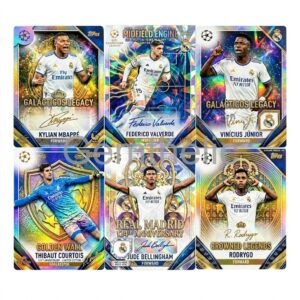 Real Madrid Club 124th Anniversary Trading Cards