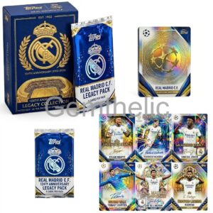 Real Madrid Club 124th Anniversary Trading Cards
