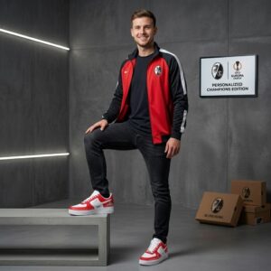 SC Freiburg UEFA Europa League Champions 2026 Custom Sneakers
