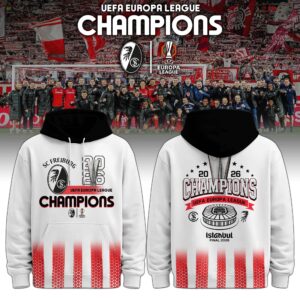 SC Freiburg UEFA Europa League Champions 2026 Hoodie