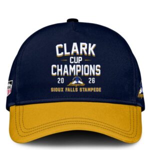 Sioux Falls Stampede Clark Cup Champions 2026 T-Shirt