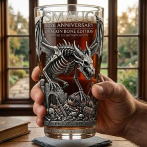 SMAUG 2026 ANNIVERSARY DRAGON BONE Pint Glass