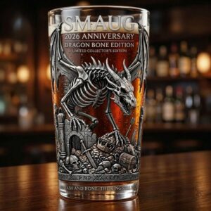 SMAUG 2026 ANNIVERSARY DRAGON BONE Pint Glass