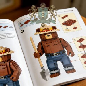 Smokey Bear 120th Anniversary Building Bricks Set