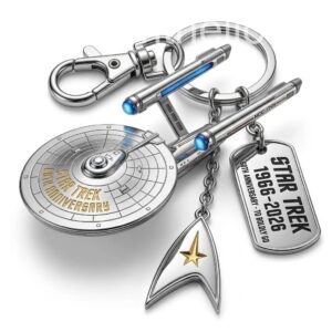 Star Trek 60th Anniversary Keychain