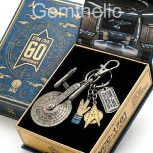 Star Trek 60th Anniversary USS Enterprise Keychain