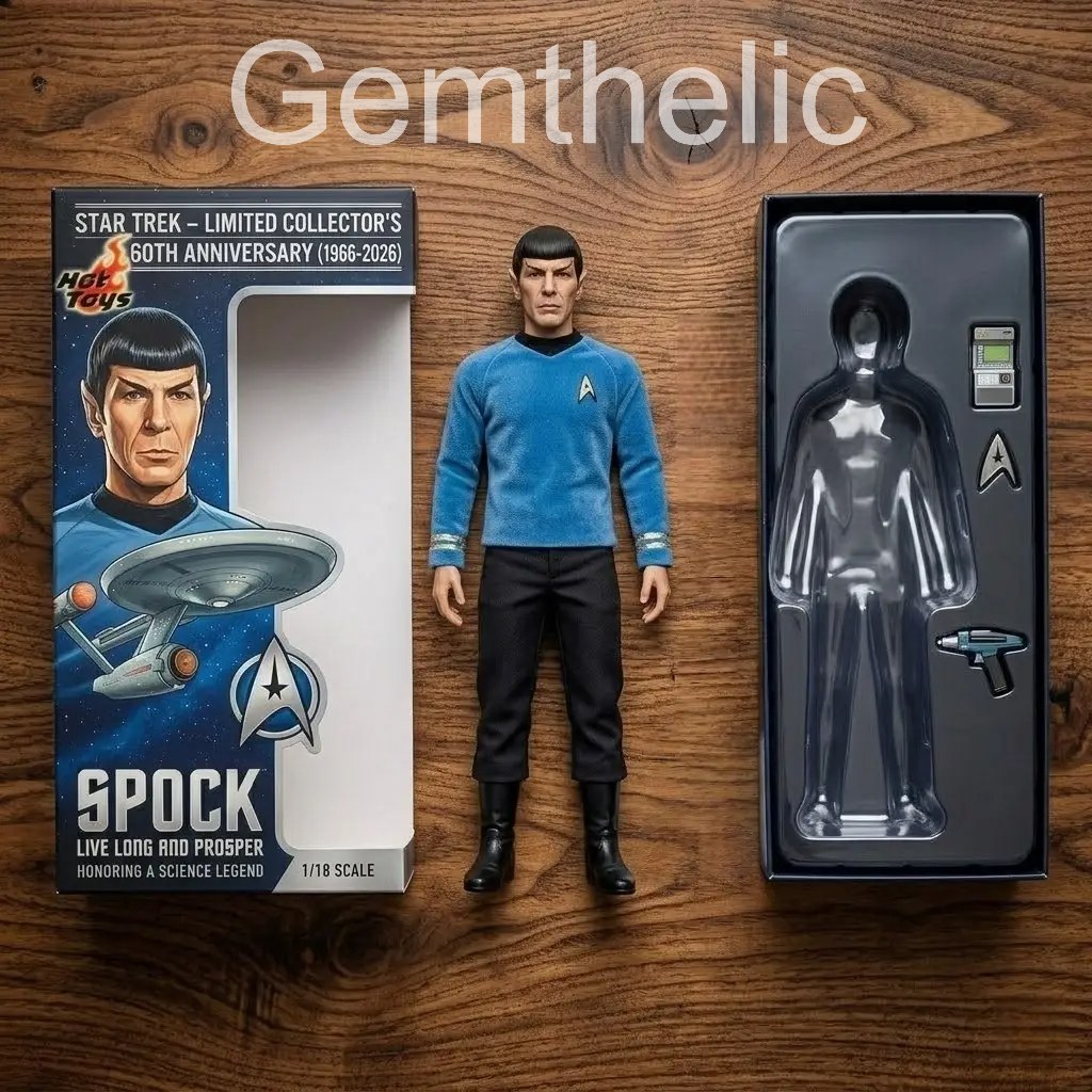 Star Trek 60th Anniversary Commemorative Figure - Detail View