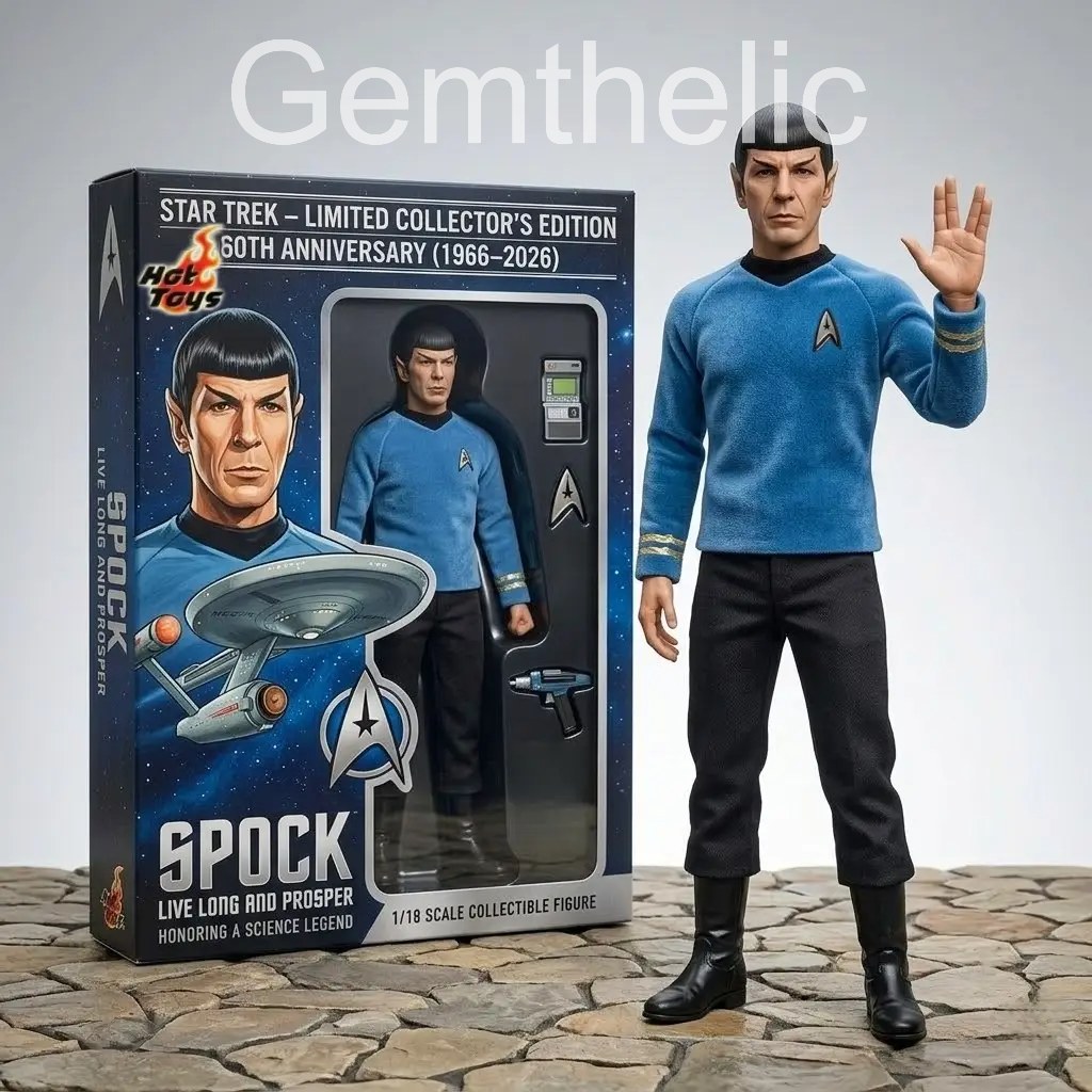 Star Trek 60th Anniversary Commemorative Figure - Front View